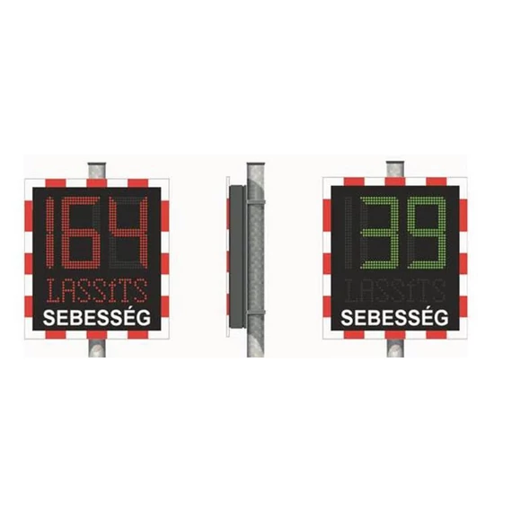 Sebességkijelző LED panel - 230V-os