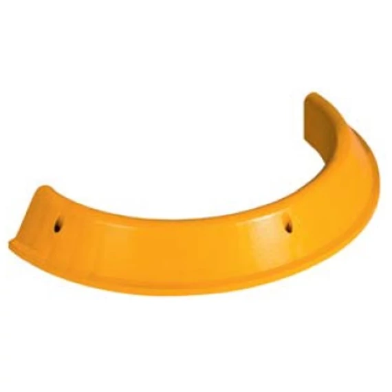 Sávelválasztó sziget PVC szegély elemek,  - 50 cm sugarú félkör ív