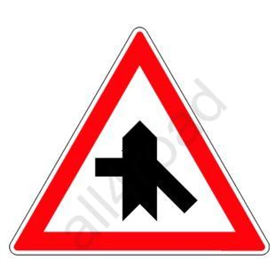 Útkereszteződés alárendelt úttal (9)