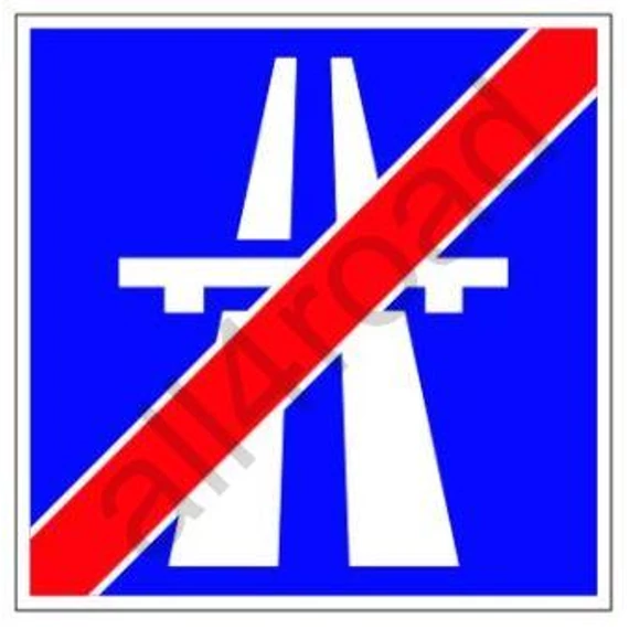Autópálya vége
