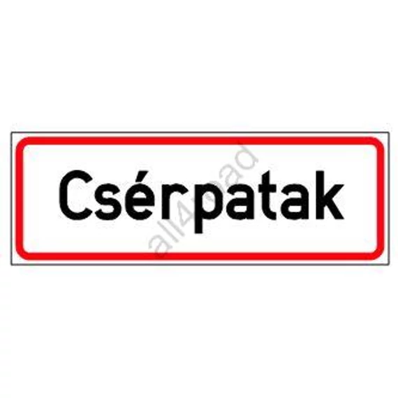 Lakott terület kezdete