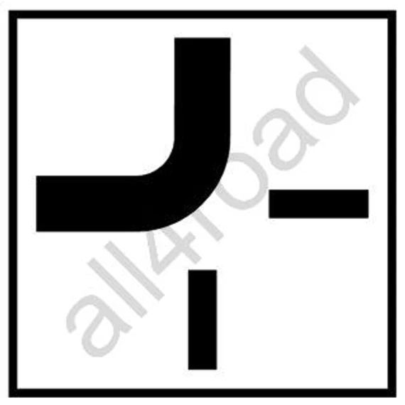 Elsőbbséggel rendelkező út vonalvezetése (1)