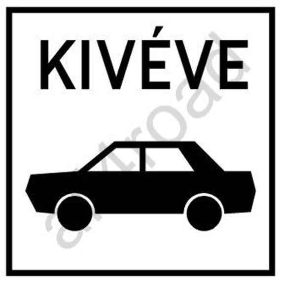 Kivéve személygépkocsik