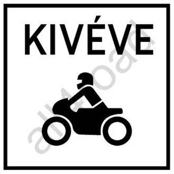 Kivéve motorkerékpár