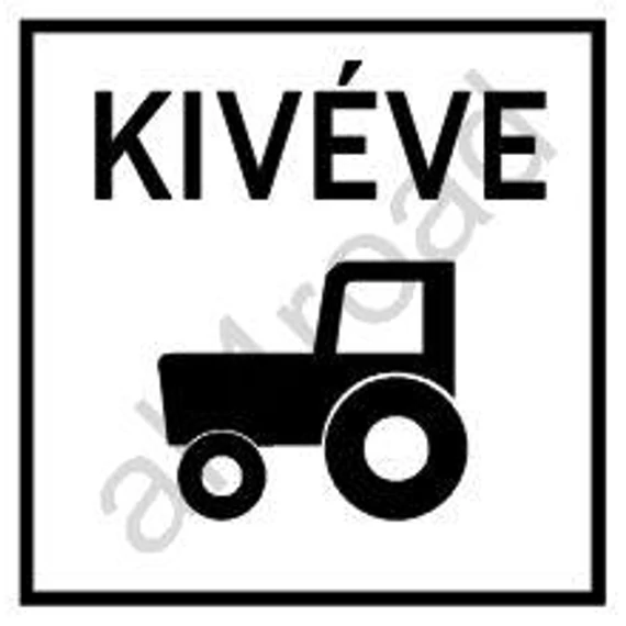 Kivéve mezőgazdasági vontató