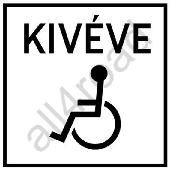 Kivéve mozgáskorlátozottak