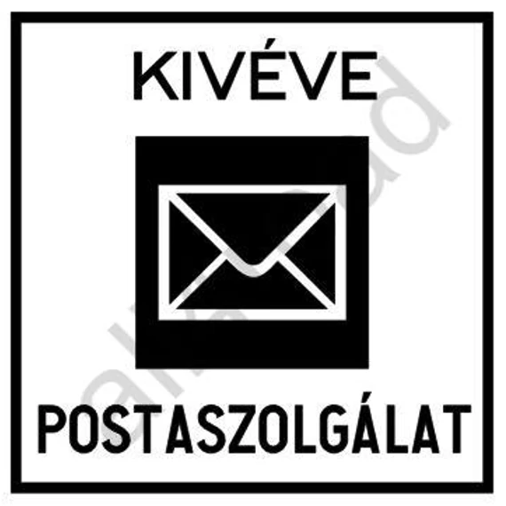 Kivéve postaszolgálat