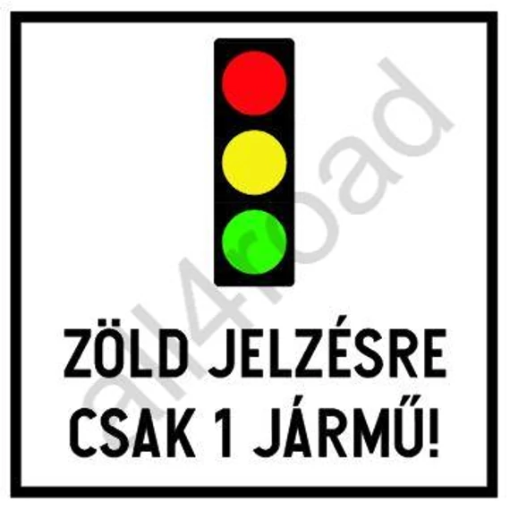 Felhajtólámpa forgalomszabályozása