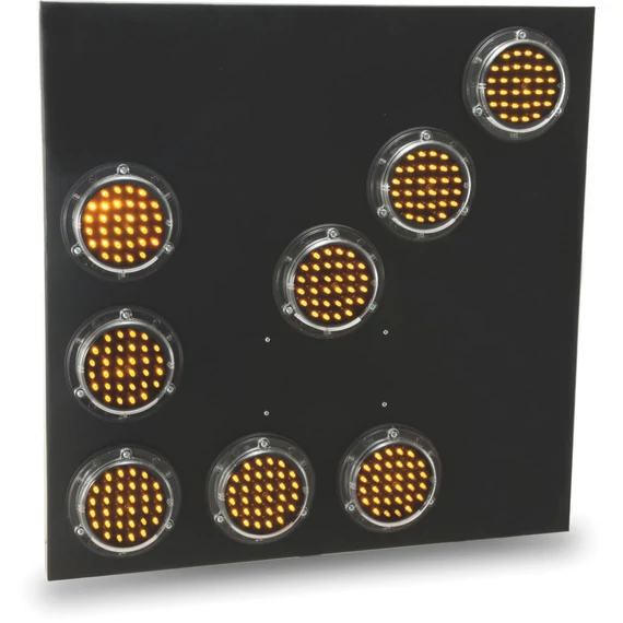 Terelő panel, nyilas 8 LED